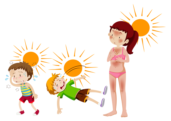 درمان آفتاب سوختگی در خانه